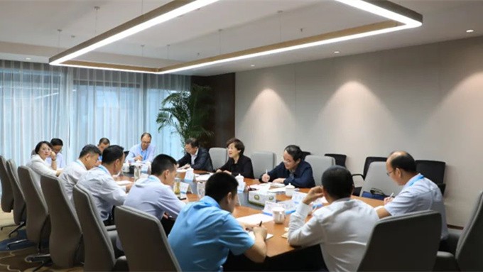 省政府國資委調(diào)研組來集團調(diào)研年度重點工作完成情況