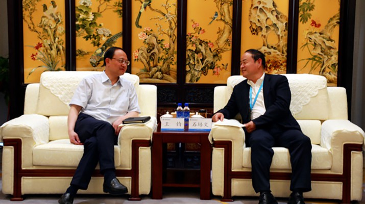 金昌市市委副書記、市長(zhǎng)王鈞一行到訪甘肅文旅集團(tuán)